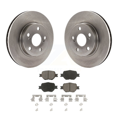 Disc Brake Rotors And Ceramic Pads Front Kit For 2001 Toyota Celica GT