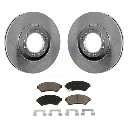 Brake Rotor Ceramic Pad Front Kit For Buick Pontiac Montana Century LeSabre Prix