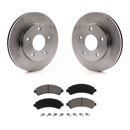 Disc Brake Rotors And Ceramic Pads Front Kit For 1997 Chevrolet Blazer GMC Jimmy