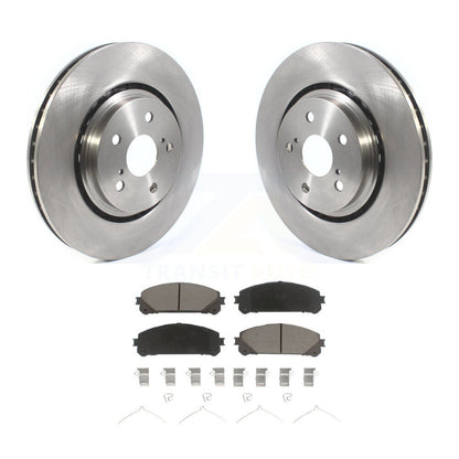 Brake Rotor And Ceramic Pad Front Kit For Lexus RX350 Toyota Camry RX450h NX350h