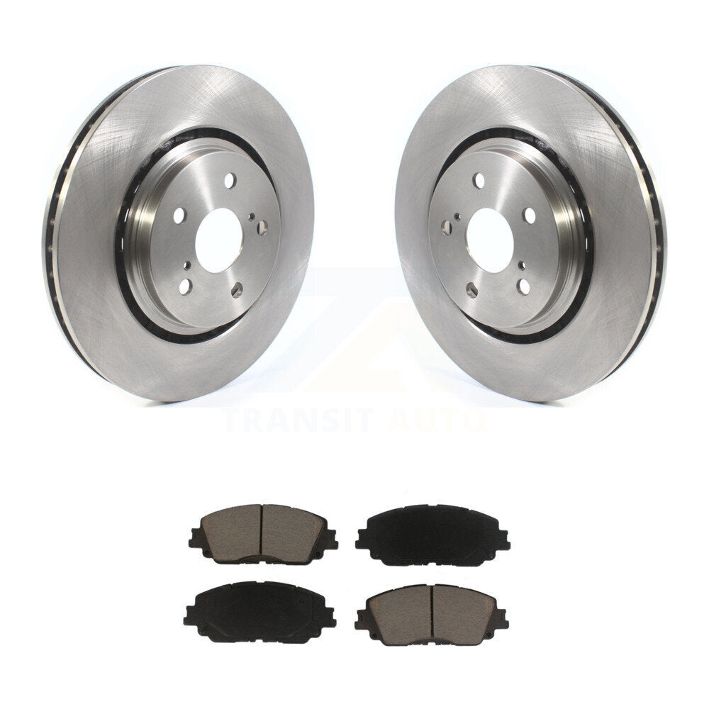 Brake Rotors & Ceramic Pad Front Kit For 20-23 Toyota Camry XSE With TRD Package