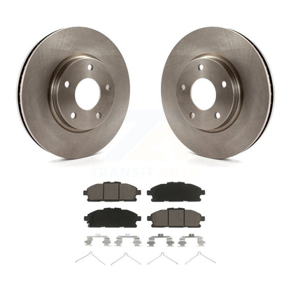 Disc Brake Rotors And Ceramic Pads Front Kit For 2011-2017 Nissan Quest