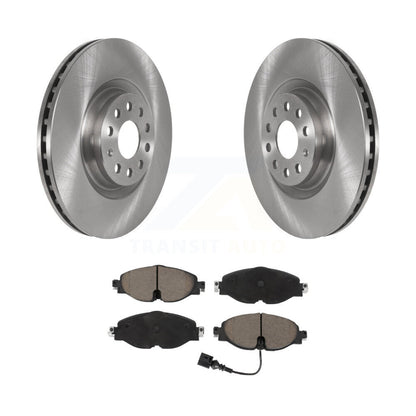 Disc Brake Rotors And Ceramic Pads Front Kit For Volkswagen Golf Audi A3