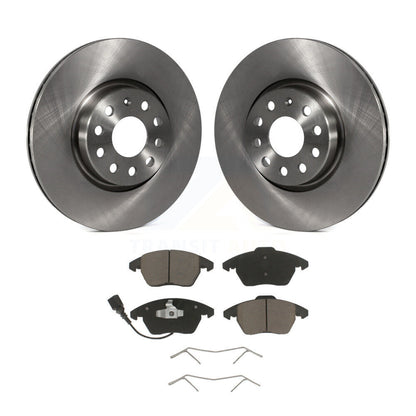 Brake Rotor Ceramic Pad Front Kit For Volkswagen Jetta Beetle Rabbit Audi GTI CC