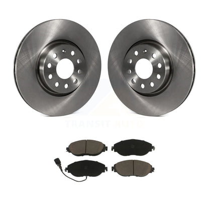 Disc Brake Rotor Ceramic Pad Front Kit For Volkswagen GTI Arteon Audi A3 Quattro