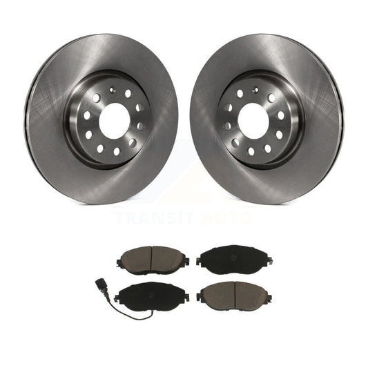 Disc Brake Rotor Ceramic Pad Front Kit For Volkswagen GTI Arteon Audi A3 Quattro