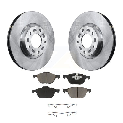 Disc Brake Rotors And Ceramic Pads Front Kit For Mazda 3 5 Sport