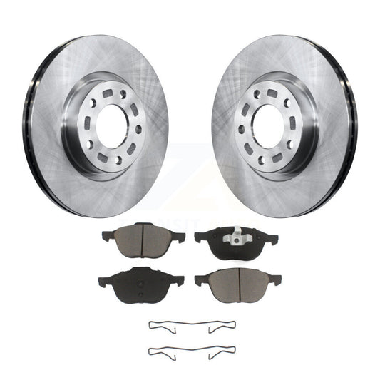 Disc Brake Rotors And Ceramic Pads Front Kit For Mazda 3 5 Sport