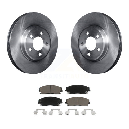 Disc Brake Rotor Ceramic Pad Front Kit For Dodge Chrysler 300 Charger Challenger
