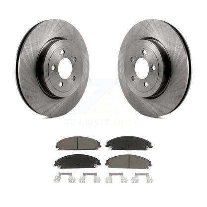 Disc Brake Rotor Ceramic Pad Front Kit For Dodge Chrysler 300 Charger Challenger