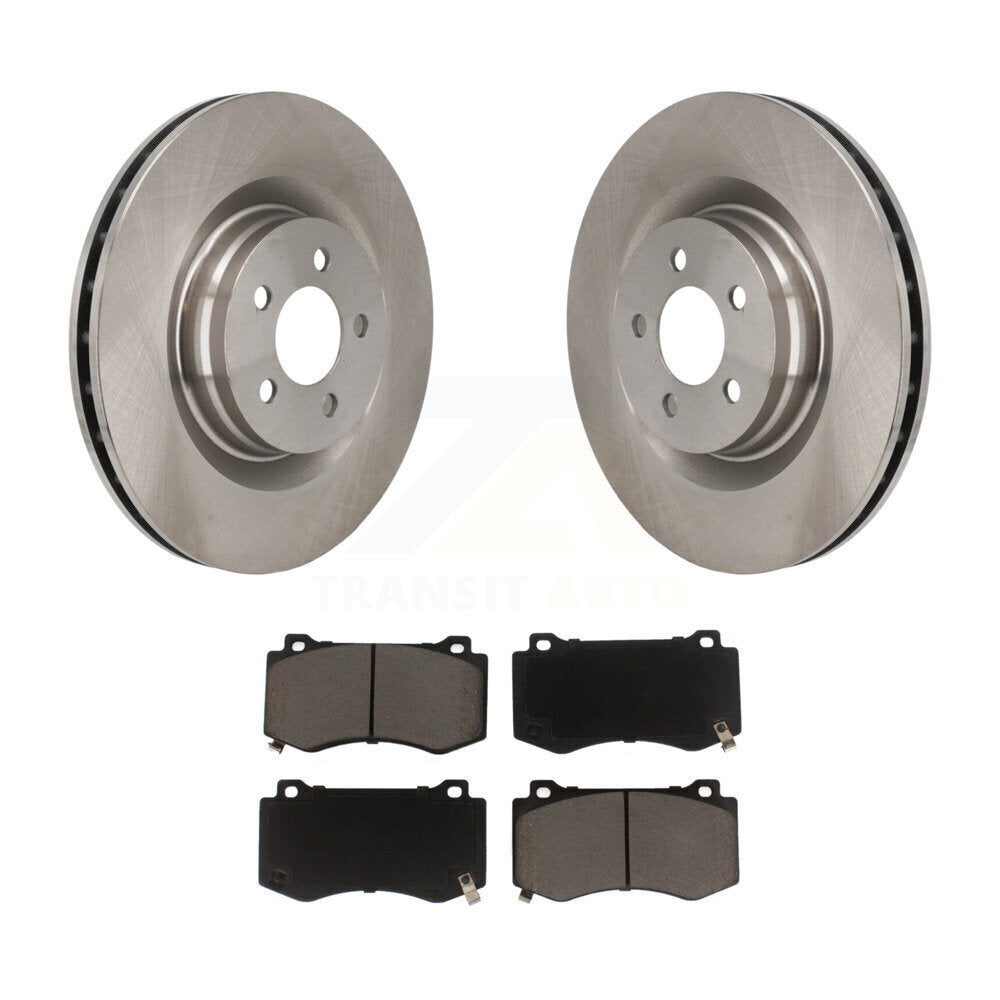 Disc Brake Rotor Ceramic Pad Front Kit For Dodge Charger Chrysler 300 Challenger