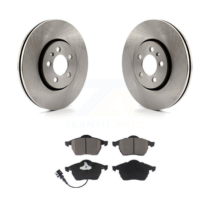 Disc Brake Rotors And Ceramic Pads Front Kit For Volkswagen Jetta Golf Beetle