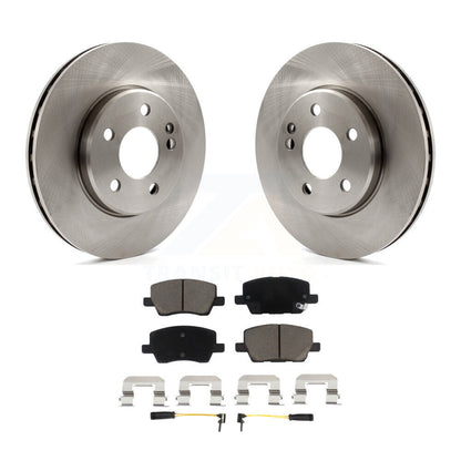Disc Brake Rotors And Ceramic Pads Front Kit For 2006-2011 Mercedes-Benz B200