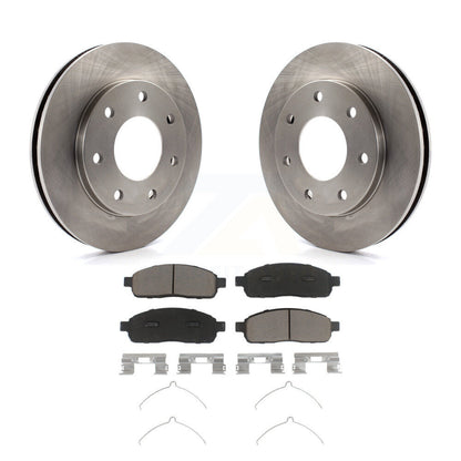 Disc Brake Rotors And Ceramic Pads Front Kit For 2004 Ford F-150 4WD