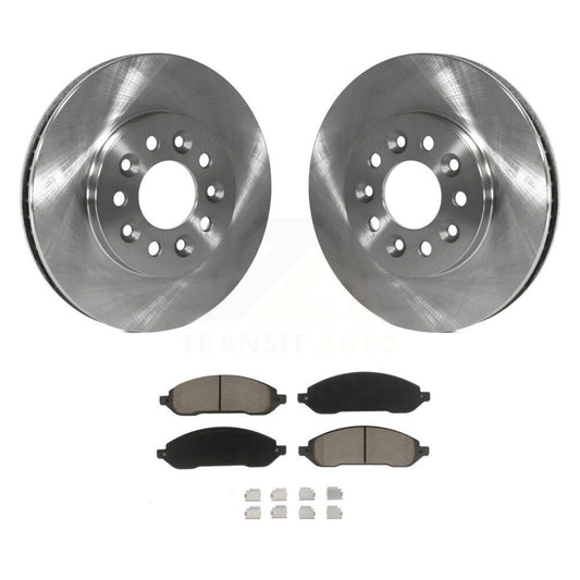 Brake Rotor & Ceramic Pad Front Kit For 2004-2007 Ford Freestar Mercury Monterey