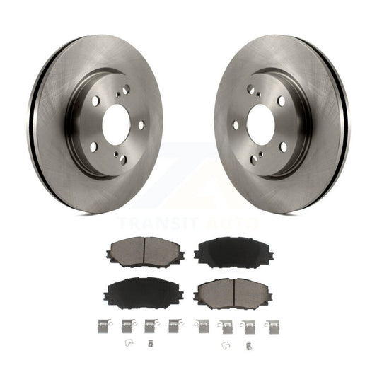 Brake Rotors Ceramic Pad Front Kit For Toyota RAV4 Prius V Scion xB Lexus HS250h