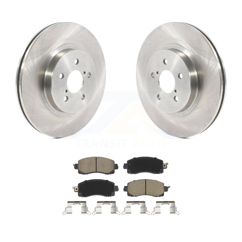 Disc Brake Rotors And Ceramic Pads Front Kit For Subaru Crosstrek Impreza