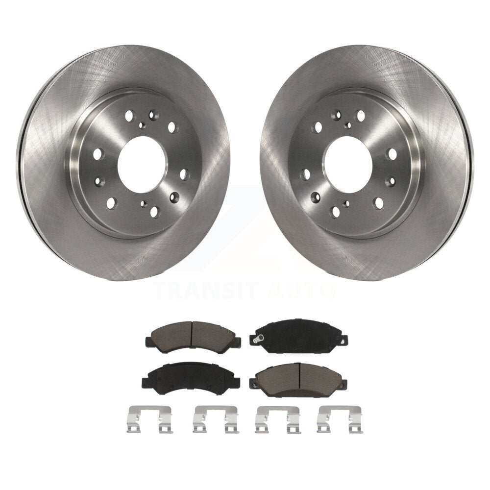 Brake Rotors Ceramic Pad Front Kit For Chevrolet Avalanche Cadillac GMC Tahoe XL