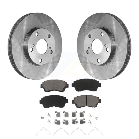 Brake Rotor And Ceramic Pad Front Kit For Toyota Camry Sienna Avalon Lexus ES300
