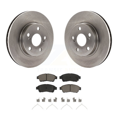 Disc Brake Rotors And Ceramic Pads Front Kit For 1994-1997 Toyota Celica ST
