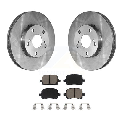 Brake Rotor And Ceramic Pad Front Kit For Toyota Camry Solara Avalon Lexus ES300