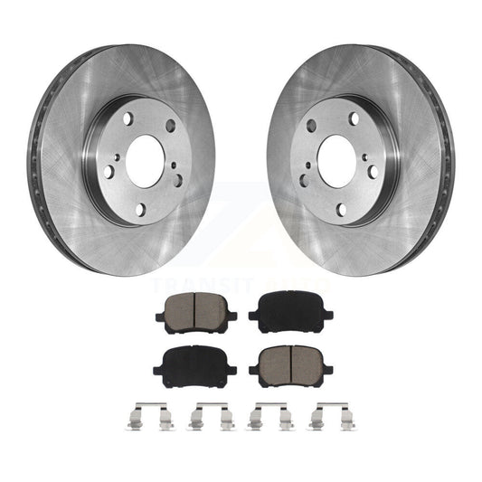 Brake Rotor And Ceramic Pad Front Kit For Toyota Camry Solara Avalon Lexus ES300