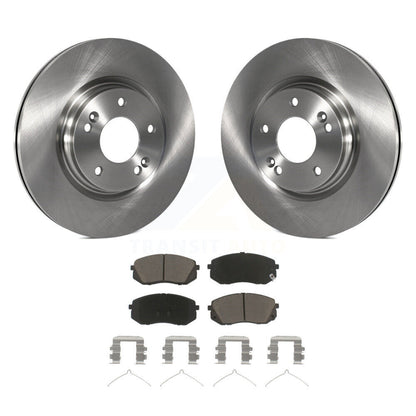 Brake Rotor Ceramic Pad Front Kit For Hyundai Sonata Kona Electric Kia Optima EV