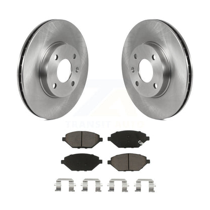 Disc Brake Rotors And Ceramic Pads Front Kit For 2016-2022 Chevrolet Spark