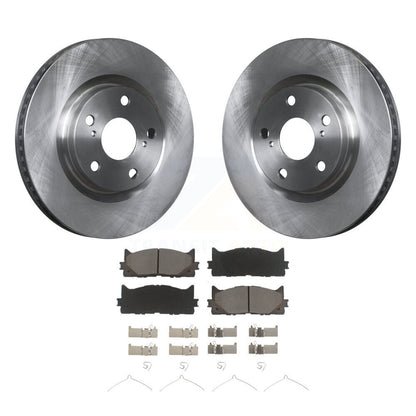 Brake Rotor And Ceramic Pad Front Kit For Toyota Camry Lexus ES350 Avalon ES300h