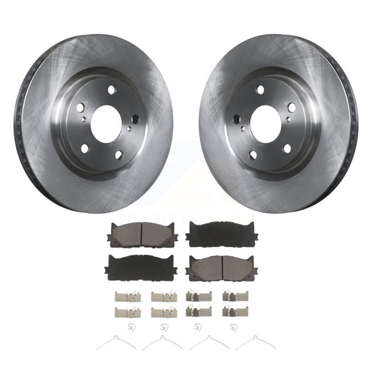 Brake Rotor And Ceramic Pad Front Kit For Toyota Camry Lexus ES350 Avalon ES300h