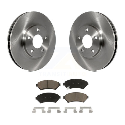Brake Rotors & Ceramic Pad Front Kit For Chevrolet Impala Buick LeSabre Cadillac