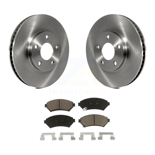 Brake Rotors & Ceramic Pad Front Kit For Chevrolet Impala Buick LeSabre Cadillac