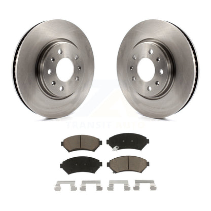 Disc Brake Rotors And Ceramic Pads Front Kit For 2003 Cadillac Seville