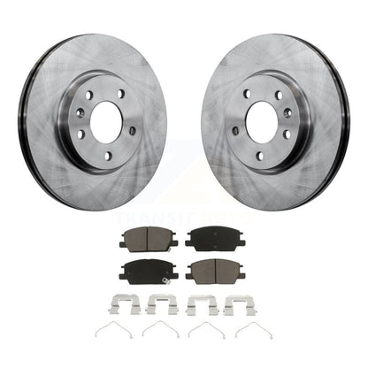 Brake Rotor Ceramic Pad Front Kit For Chevrolet Equinox GMC Terrain Malibu Buick