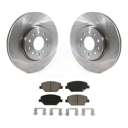 Brake Rotors Ceramic Pad Front Kit For Chevrolet Equinox GMC Terrain Buick Regal