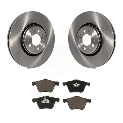 Brake Rotor Ceramic Pad Front Kit For Volvo XC90 With 336mm Diameter