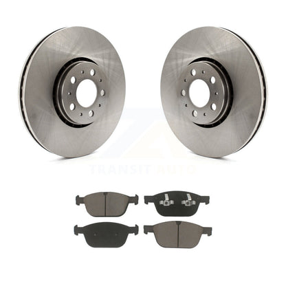 Brake Rotor Ceramic Pad Front Kit For Volvo XC90 With 328mm Diameter