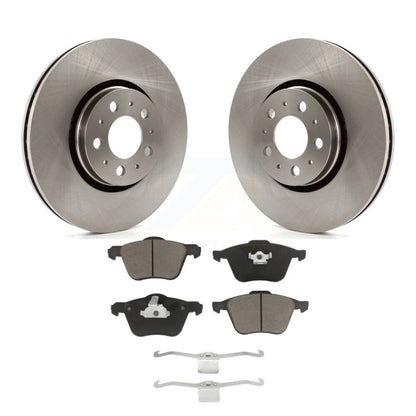 Brake Rotor Ceramic Pad Front Kit For Volvo XC90 With 316mm Diameter
