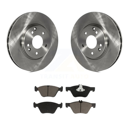 Brake Rotor Ceramic Pad Front Kit For Mercedes-Benz E320 Chrysler Crossfire E430