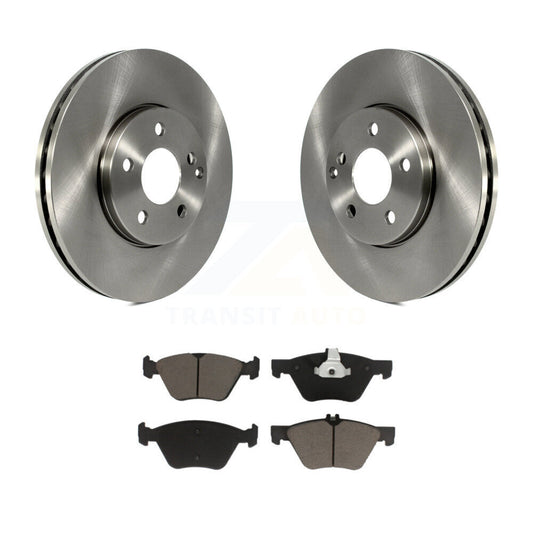 Disc Brake Rotors And Ceramic Pads Front Kit For Mercedes-Benz E350 E320 E300