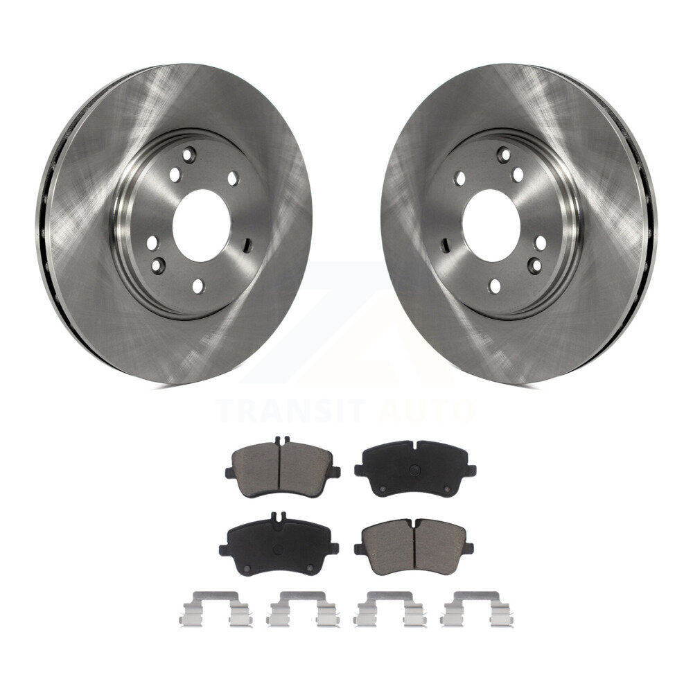 Brake Rotor Ceramic Pad Front Kit For Mercedes-Benz C280 C240 CLK350 CLK320 C320