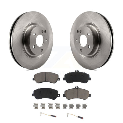 Disc Brake Rotors And Ceramic Pads Front Kit For Mercedes-Benz GLK350 GLK250