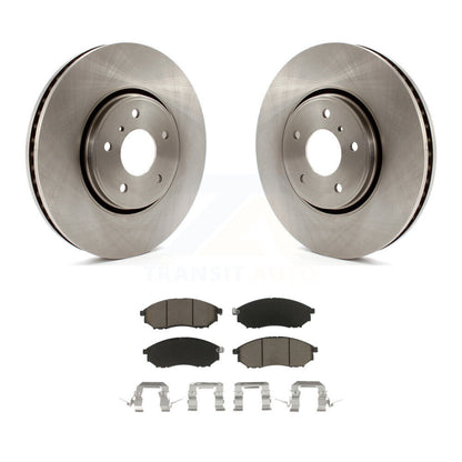 Disc Brake Rotors And Ceramic Pads Front Kit For INFINITI FX35 FX45 FX37 QX70
