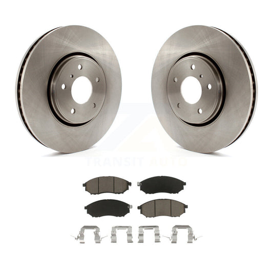 Disc Brake Rotors And Ceramic Pads Front Kit For INFINITI FX35 FX37 FX45