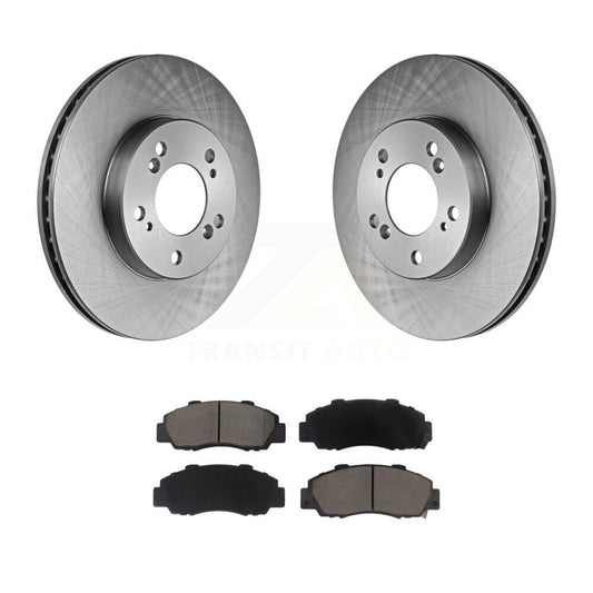 Brake Rotor & Ceramic Pad Front Kit For Honda CR-V Acura Prelude Integra Odyssey