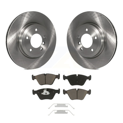 Disc Brake Rotors And Ceramic Pads Front Kit For BMW 330Ci Z4 330i 330xi