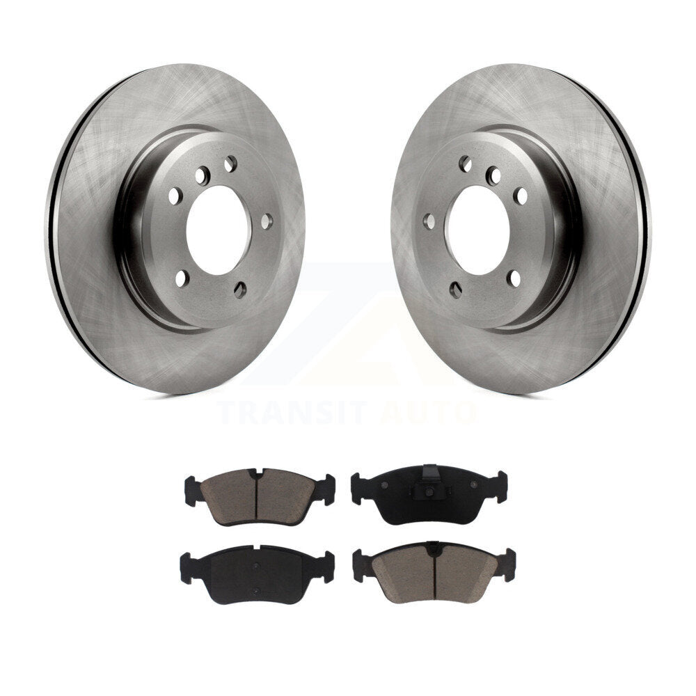 Brake Rotors Ceramic Pad Front Kit For BMW Z4 325i 325Ci 320i 325xi Z3 328i 323i