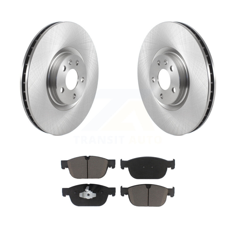 Brake Rotors Ceramic Pad Front Kit For Volvo XC60 XC90 XC40 S60 Recharge C40 V60