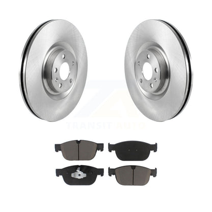 Brake Rotor Ceramic Pad Front Kit For Volvo XC90 With 366mm Diameter