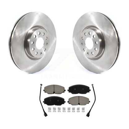 Disc Brake Rotors And Ceramic Pads Front Kit For Volkswagen Atlas Cross Sport